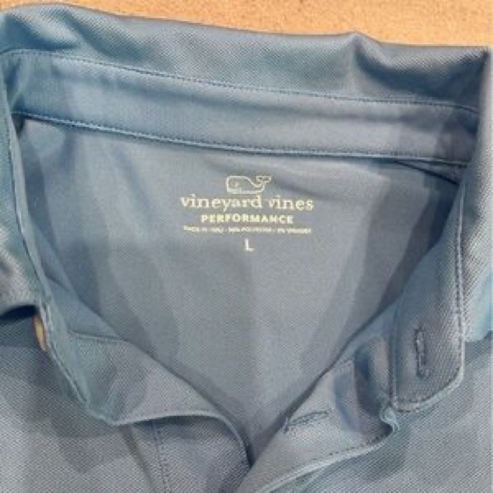 Men's Light Blue Polo Shirt - Picture 2 of 3